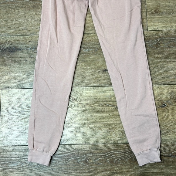 Mate the Label Organic Terry Classic Jogger in Rose Pink Size XS - Picture 8 of 10
